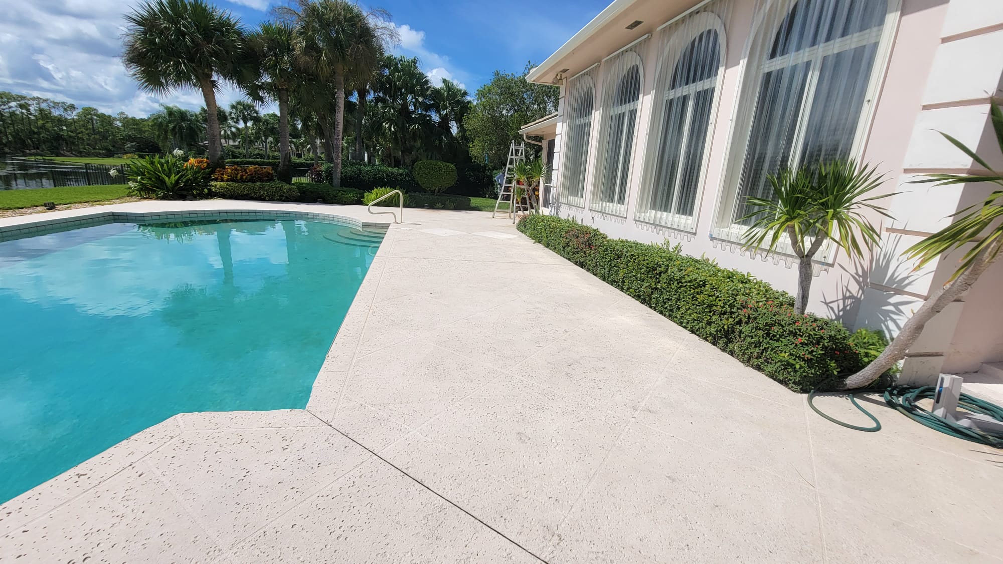 Top Notch Pool Deck Pressure Cleaning job in Old Marsh Golf Club, Palm Beach Gardens FL 33418 Thumbnail